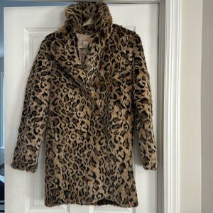 Abercrombie and Fitch Leopard Jacket